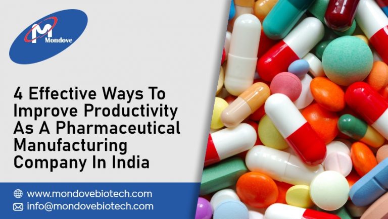 Improve Productivity as a Pharmaceutical Manufacturing Company India